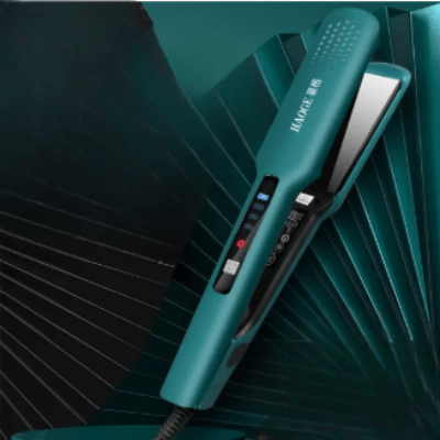 Lisseur Cheveux - HairStraightenerBrush™ - Vert - Theref Univers Beauté