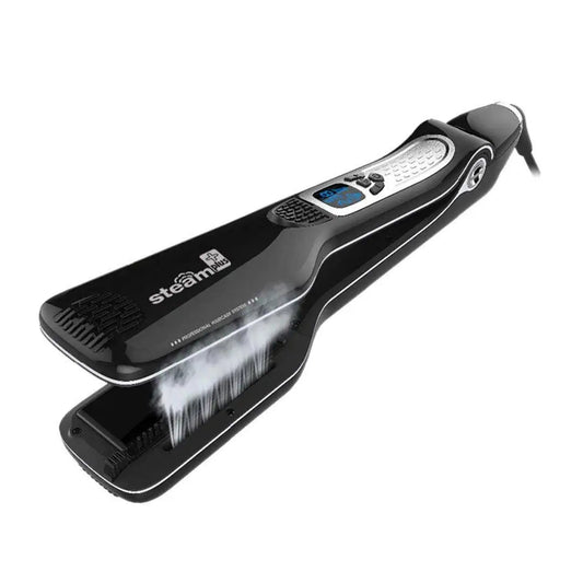 Lisseur Vapeur - VaporBrush™ - Noir - Theref Univers Beauté